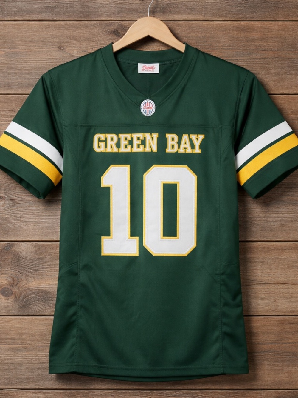 Youth Green Bay Love #10 Football Jersey - Large